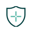 Medical shield icon